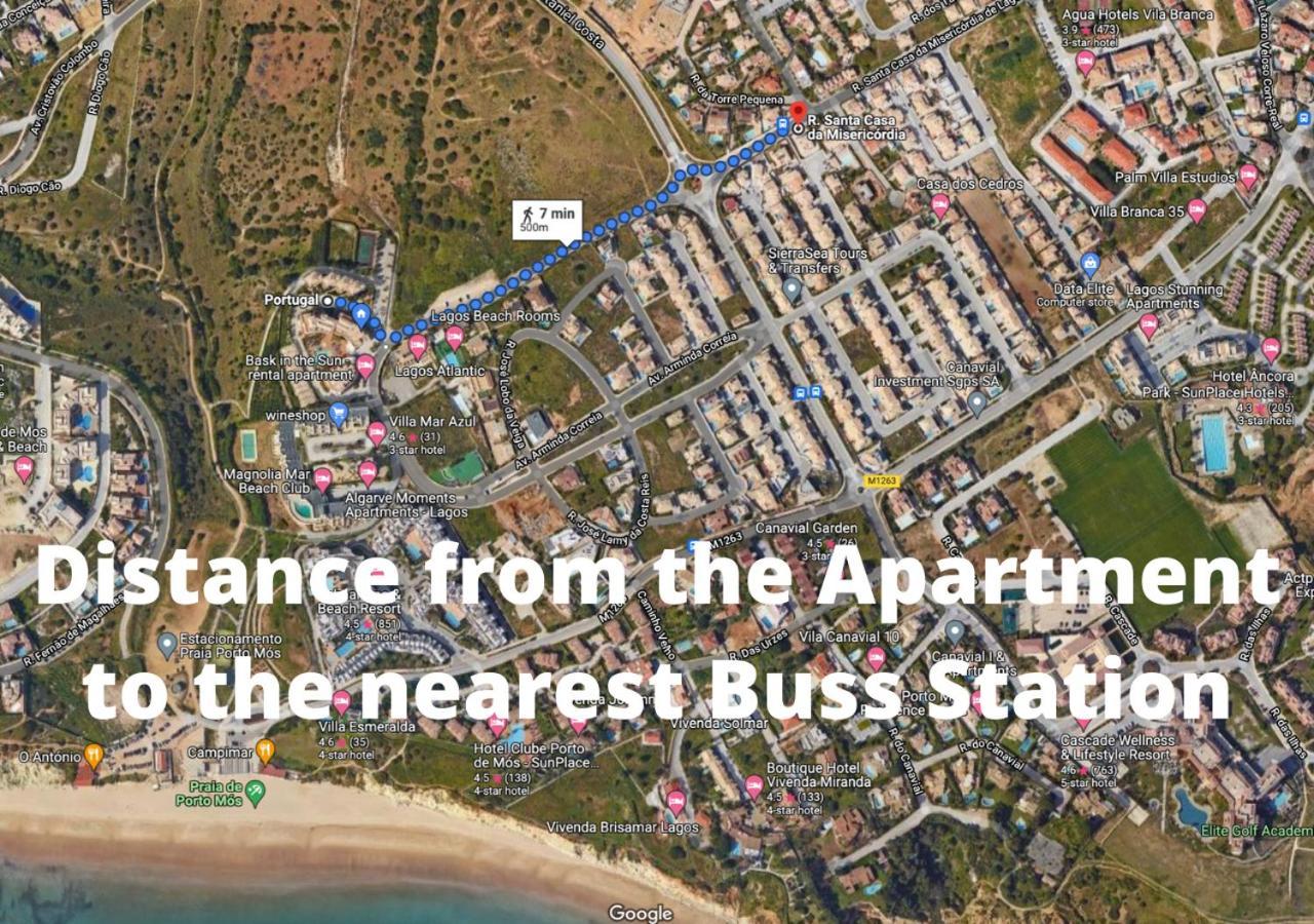 Spacious Apartment Near Porto De Mos Beach, Lagos. Eksteriør billede